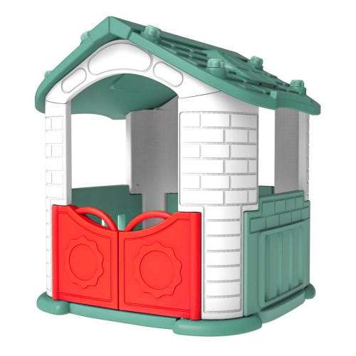 Duży DOMEK dla dzieci 3w1 + ZJEŻDŻALNIA domek ogrodowy CHD-803G